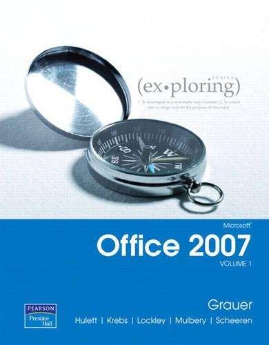 EXPLORING MICROSOFT OFFICE 2007 V1 - GRAUER