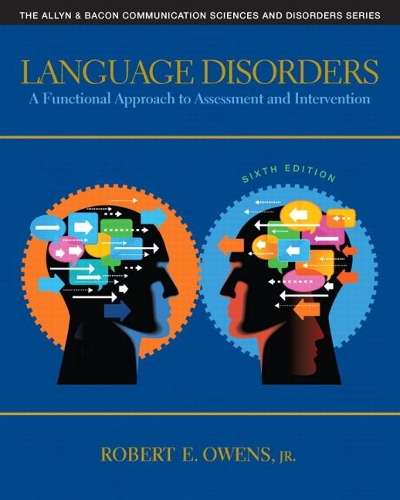 LANGUAGE DISORDERS 6E - OWENS