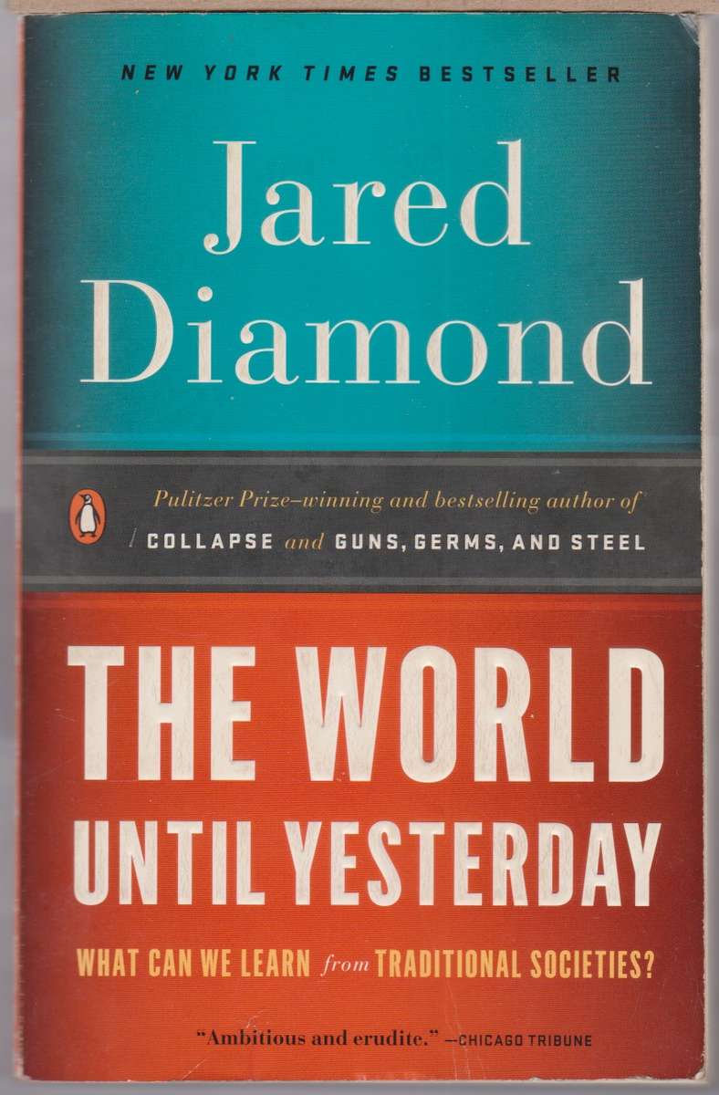 WORLD UNTIL YESTERDAY SECONDHAND - DIAMOND,J