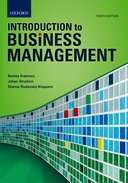 INTRO TO BUSINESS MANAGEMENT 10ED 2 SECONDHAND - ERASMUS,B