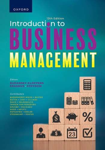 Introduction to Business Management - Sharon Rudansky-Kloppers