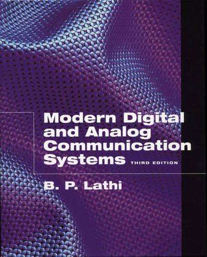 ZOLD MODERN DIGITAL & ANALOG COMM 3ED - LATHI