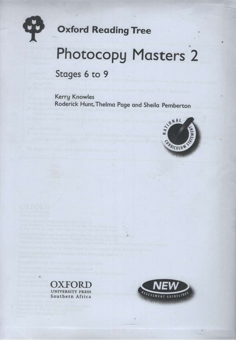 Oxford Reading Tree: Grade 2 Photocopiable Masters (NCS Revision) - ENG-GR2
