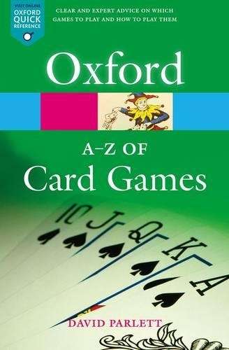 The A-Z of Card Games - David Parlett