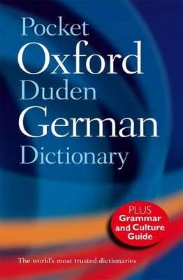 Pocket Oxford-Duden German Dictionary - GERMAN