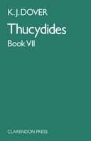 THUCYDIDES BOOK VII - DOVER,K