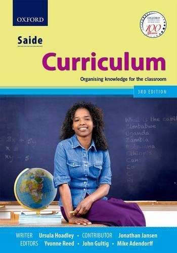 SAIDE curriculum - Ursula Hoadley