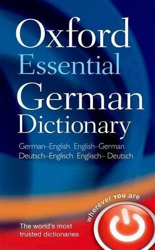 Oxford Essential German Dictionary - Oxford Dictionaries