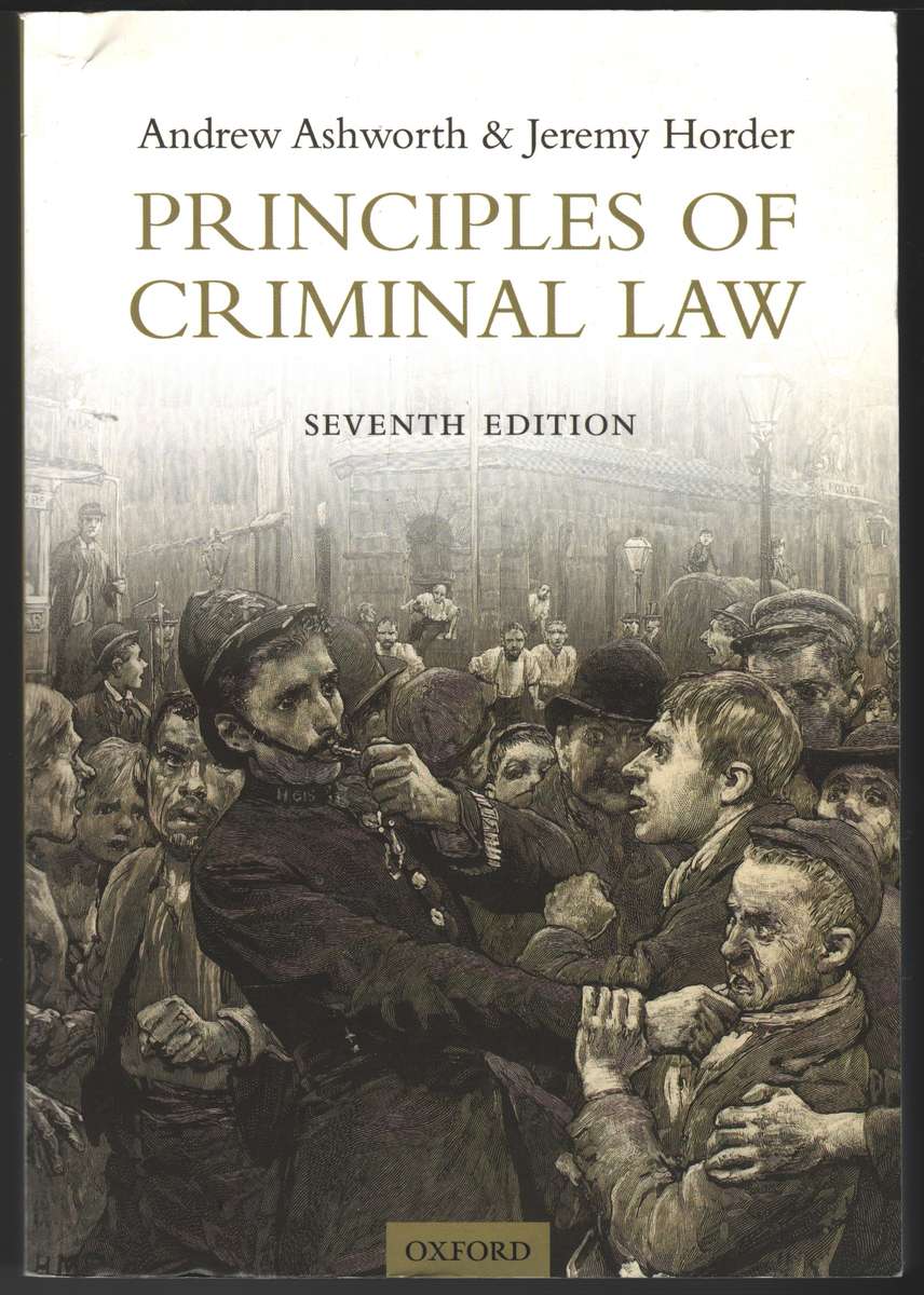 Principles of Criminal Law - Andrew Ashworth