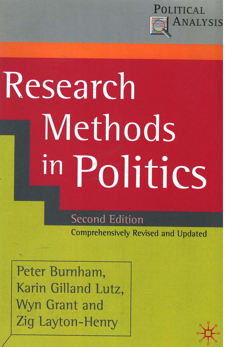 RESEARCH METHODS IN POL 2E SECONDHAND - BURNHAM,P