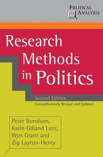 Research Methods in Politics - Peter Burnham