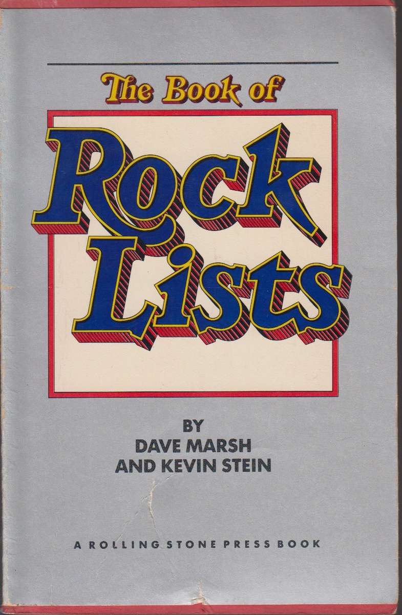 BOOK OF ROCK LISTS - MARSH,D