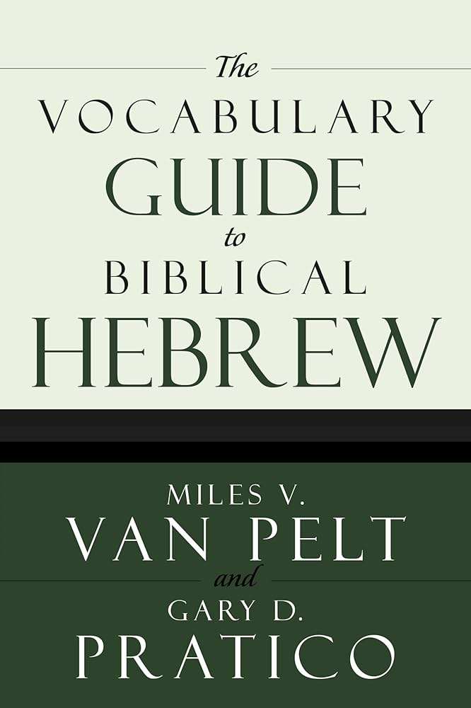 VOCABULARY GUIDE TO BIBLICAL HEBREW 2H SECONDHAND - VANPELT,M