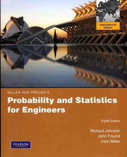 Miller & Freund's Probability and Statistics for Engineers - Richard A. Johnson