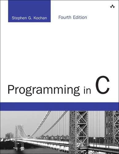 Programming in C - Stephen G. Kochan