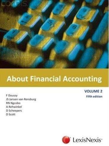 About Financial Accounting: Vol 2 - D. Scott