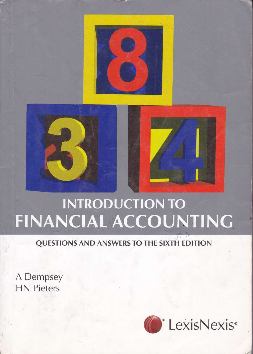 INTRO TO FINANCIAL ACCOUNTIN SECONDHAND - DEMPSEY,A