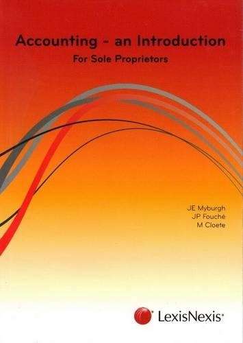 Accounting - J.E. Myburgh