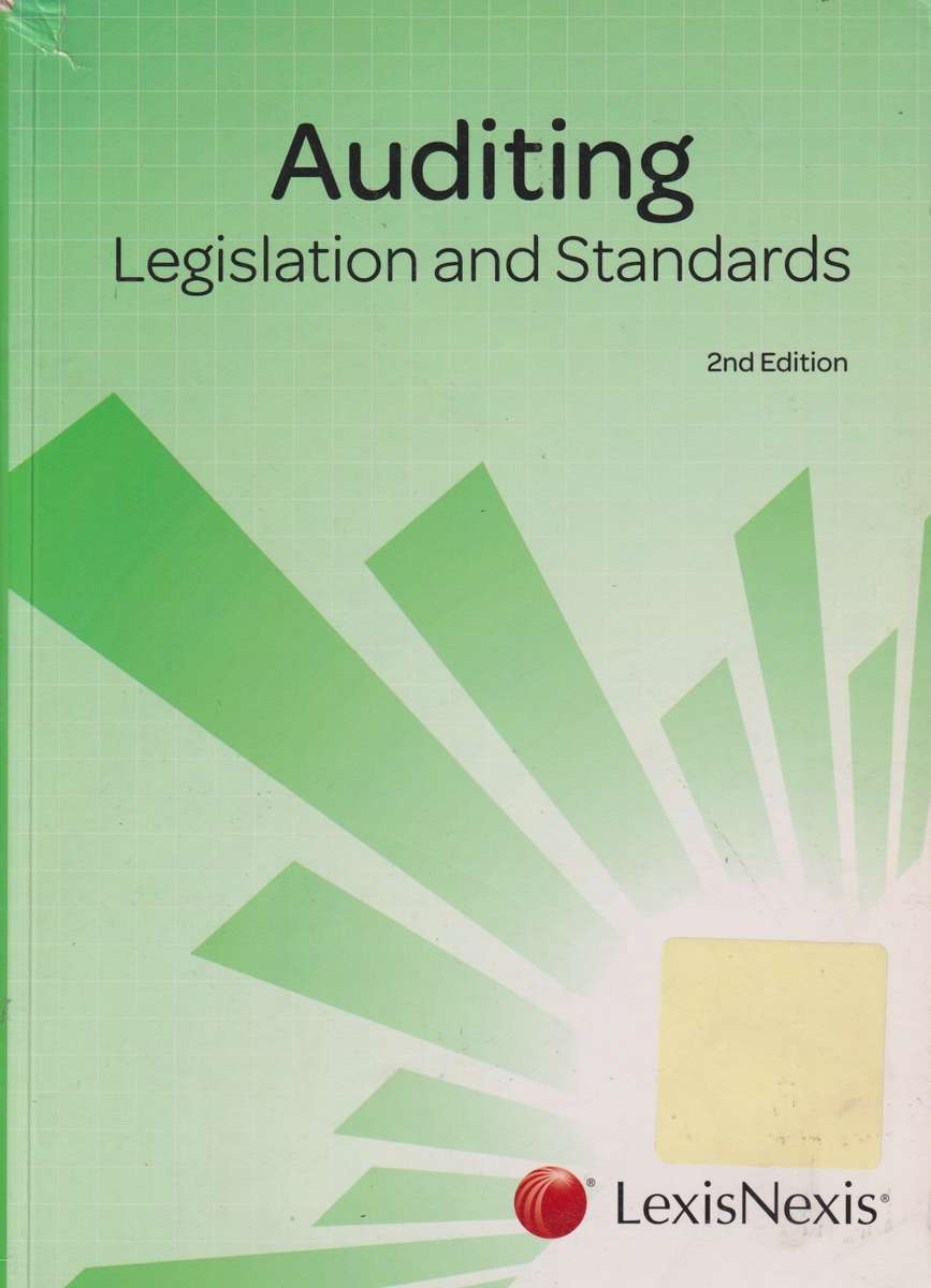 AUDITING LEGISLATION & STANDARDS 2ED SECONDHAND - LEXISNEXIS