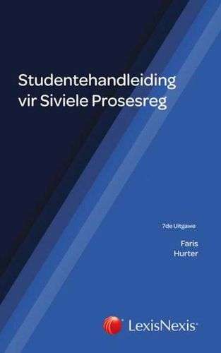 Studentehandleiding vir Siviele Prosesreg - J.A. Faris