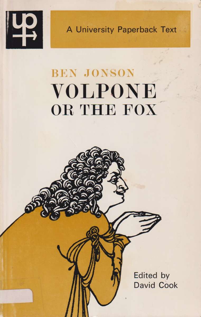 VOLPONE OR THE FOX SECONDHAND - JONSON,B
