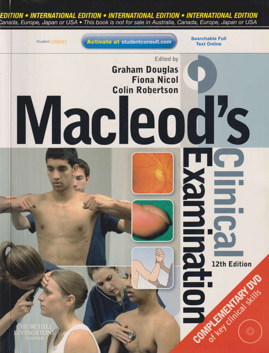 MACLEODS CLINICAL EXAMINATION 12E SECONDHAND - DOUGLAS,G