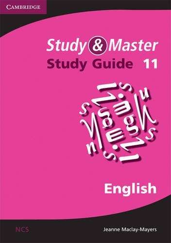 Study and Master English Study Guide Grade 11 - Jeanne Maclay-Mayers
