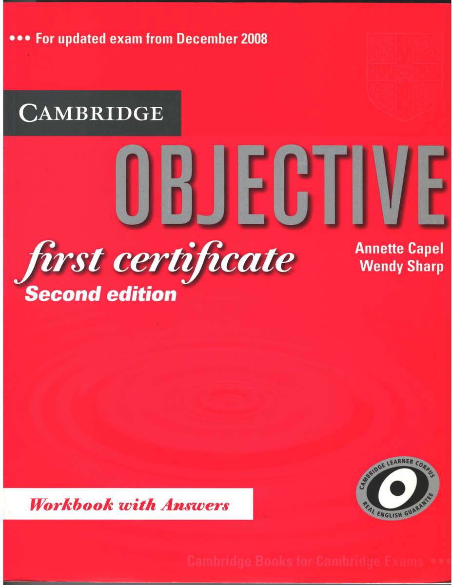 OBJECTIVE FIRST CERTIFICATE 2ED SECONDHAND - CAPEL,A