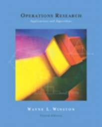 OPERATIONS RESEARCH APPLICATIONS & AL 4E SECONDHAND - WINSTON