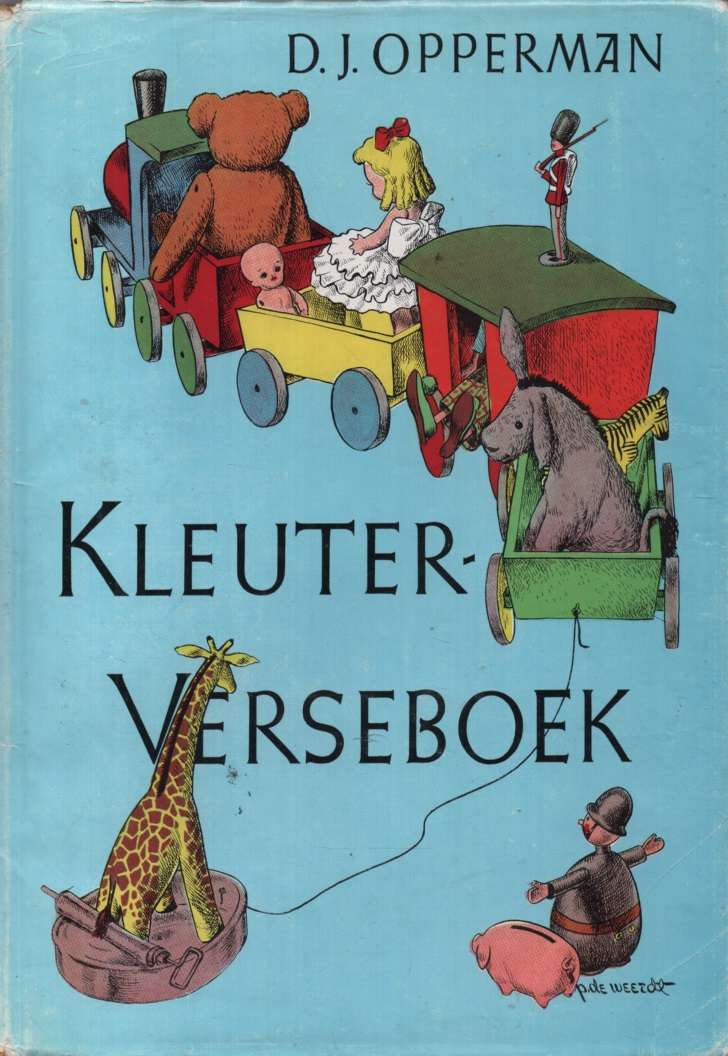 KLEUTERVERSEBOEK UIT DRUK UIT - OPPERMAN
