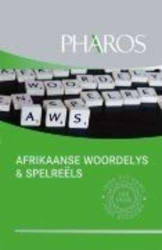 Afrikaanse Woordelys En Spelreels - S.A. Akademie
