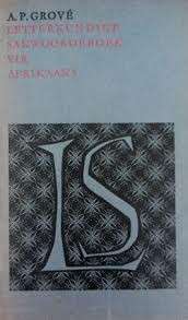 LETTERKUNDIGE SAKWOORDEBOEK VIR AFR - GROVE,AP