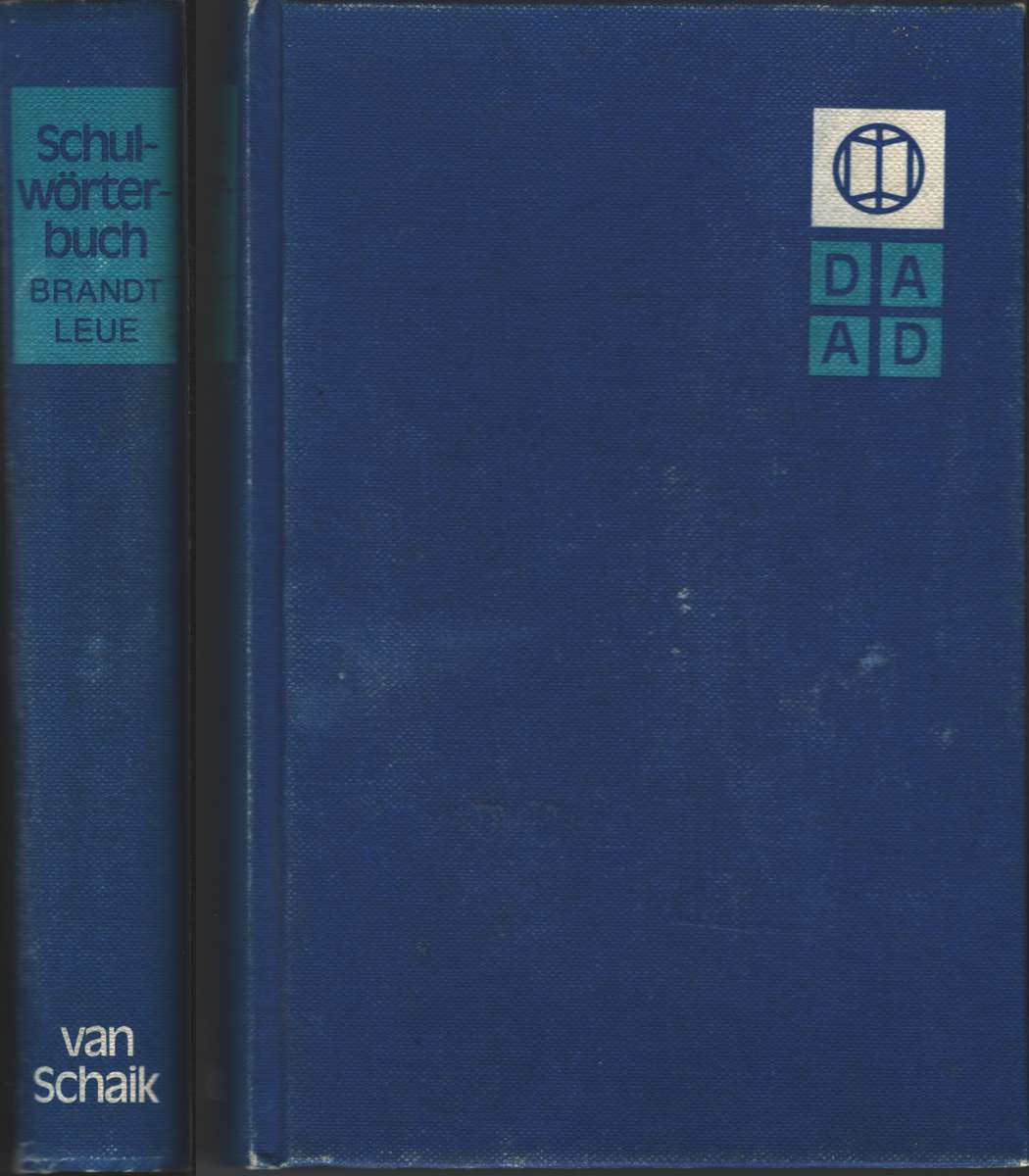SCHULWORTERBUCH BRANDT & LEUE 2HND SECONDHAND - GERMAN