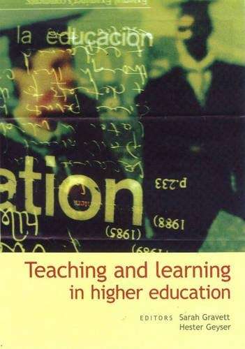 Teaching and learning in higher education - GRAVETT,S