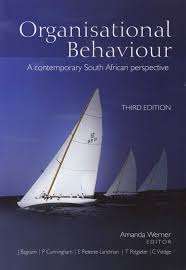 ZOLD ORGANIZATIONAL BEHAVIOUR 3RD ED - WERNER,A
