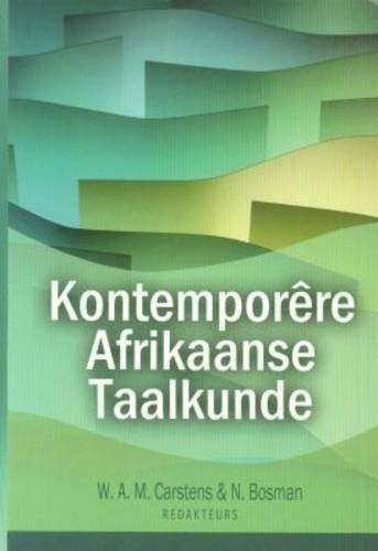 KONTEMPORERE AFRIKAANSE TAALKUNDE SECONDHAND - CARSTENS,W