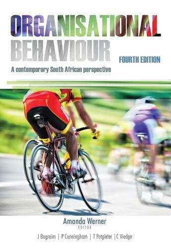 Organisational behaviour - WERNER,A