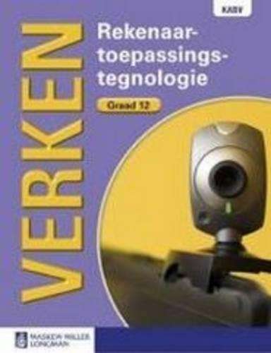 VERKEN REKENAAR TEGNOLOGIE TOEPAS GR12 - CAT-GR12