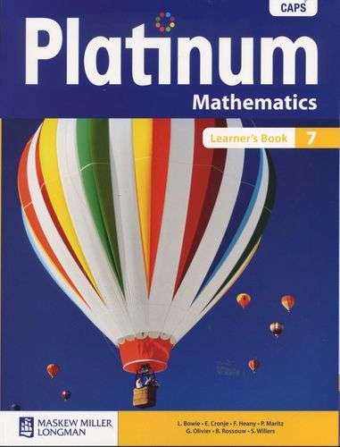PLATINUM MATHS GR7 LB SECONDHAND - MATHS-GR7