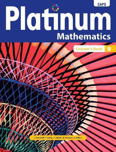 Platinum mathematics: Grade 9: Learner's book - F. Heany