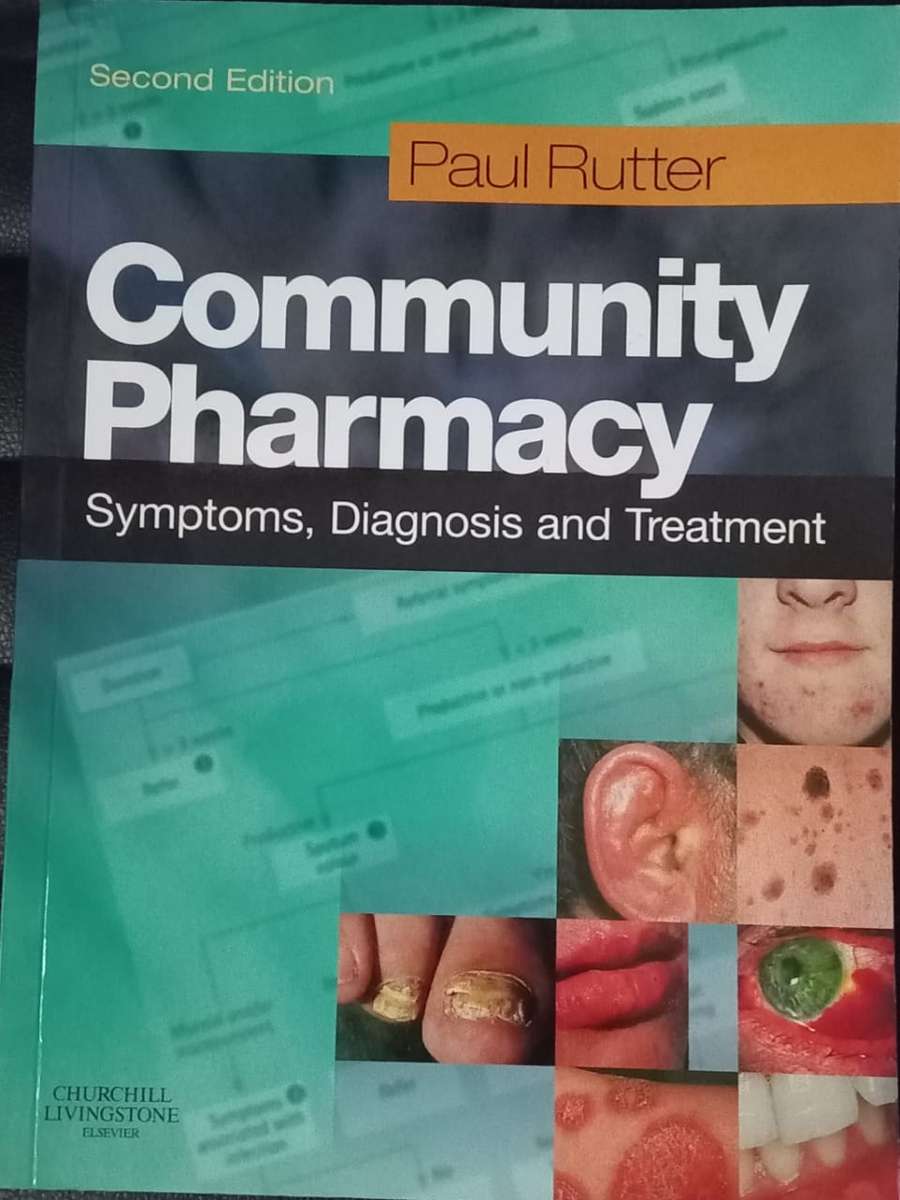 COMMUNITY PHARMACY SYMPTOMS DIAGNOSIS 2E SECONDHAND - RUTTER,P