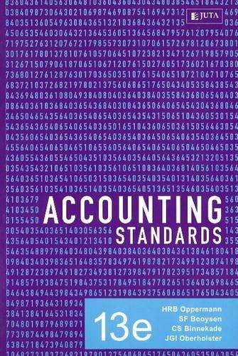 Accounting Standards - H.R.B Opperman