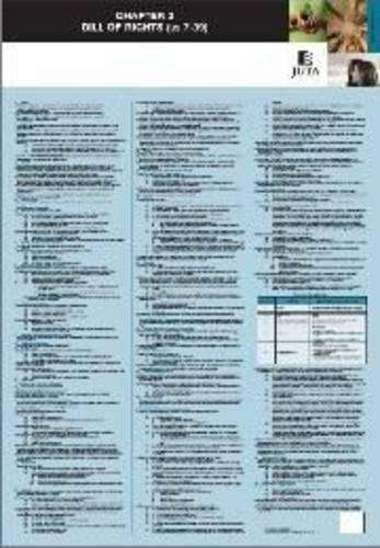 Chapter 2 Bill of Rights (ss 7-39) - JUTA-POSTERS