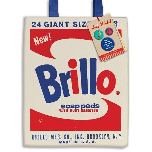 Andy Warhol Brillo Tote Bag - Galison