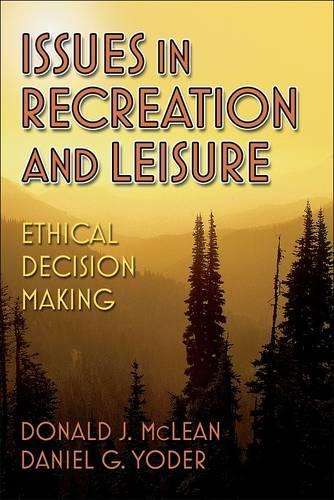 ISSUES IN RECREATION & LEISURE - MCLEAN,D