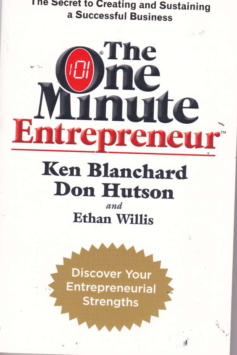 ONE MINUTE ENTREPRENEUR SECONDHAND - BLANCHARD,K