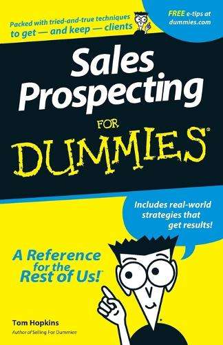 Sales Prospecting For Dummies - Tom Hopkins