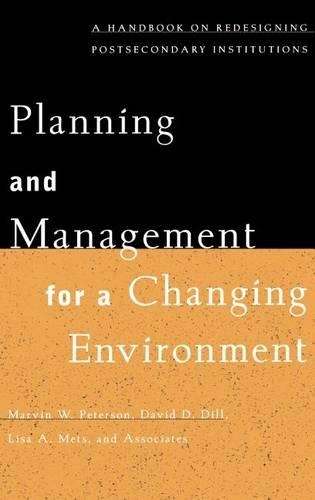 Planning and Management for a Changing Environment - Marvin W. Peterson