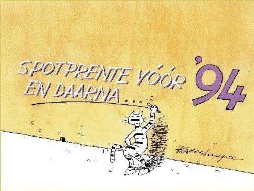 Spotprente Voor '94 En Daarna - Frans Esterhuyse