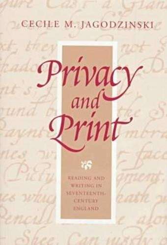 Privacy and Print - Cecile M. Jagodzinski